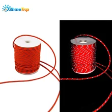 ShineTrip 4 мм светоотражающий Паракорд парашют палатка ветровая веревка многофункциональная фиксированная веревка бельевая многоцелевая веревка 20 м 30 м 50 м