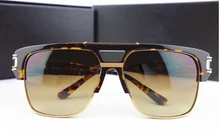 2018 NEW Sunglasses Men Brand 18K Glod Sun glasses Women Oculos De Sol Masculino Mach One Square glasses with case D-T_2060