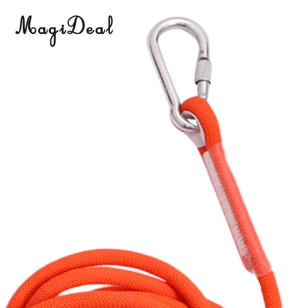 Rock Climbing Half Body Fall Protection Safety Harness Belt Lanyard with Carabiner CE Mountaineering Rescue Tree Arborist