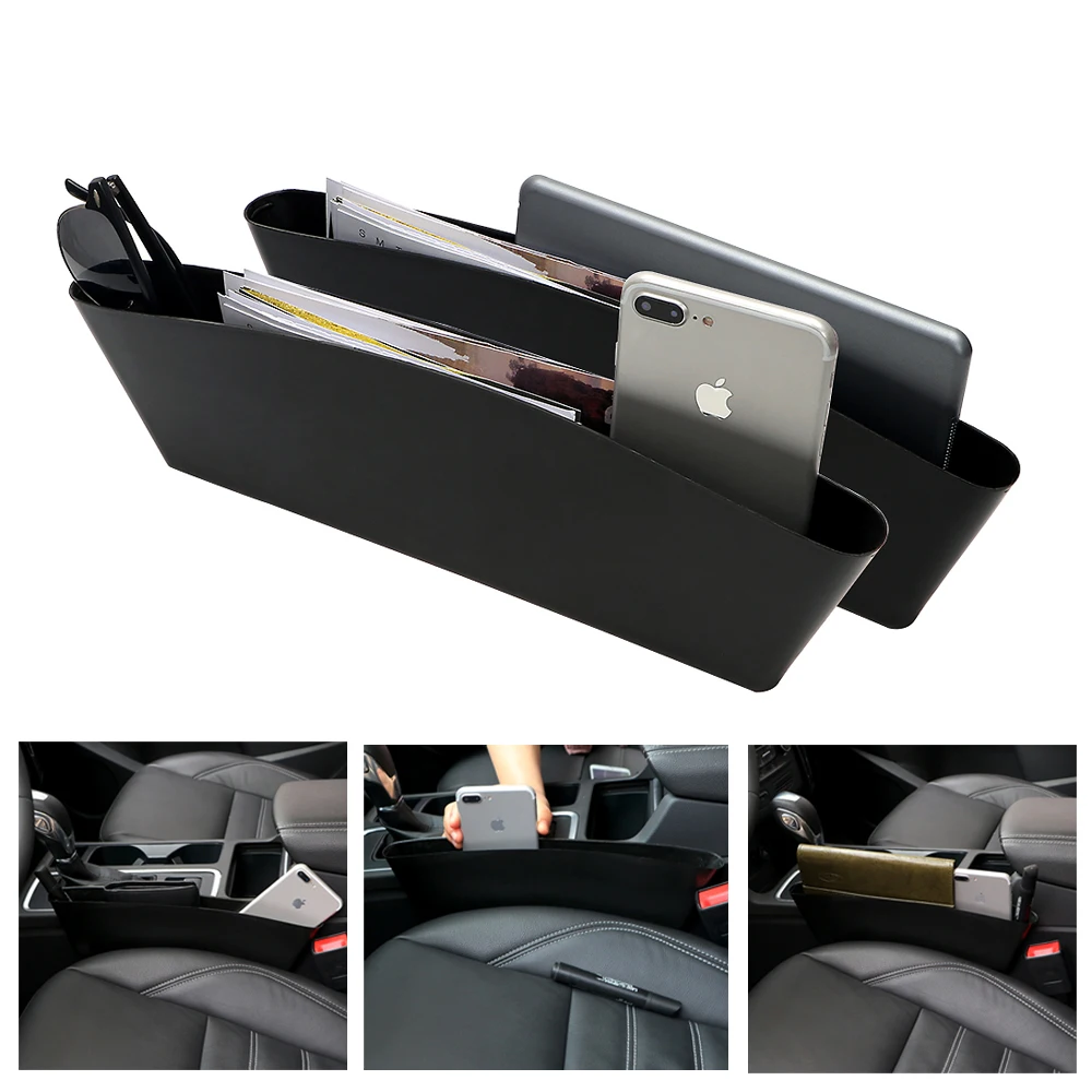 

Car Seat Gap Pocket Auto Storage Box Organizer Seat Catcher Gap Stowing Tidying for Key Phone Holder Car-styling Multi-function
