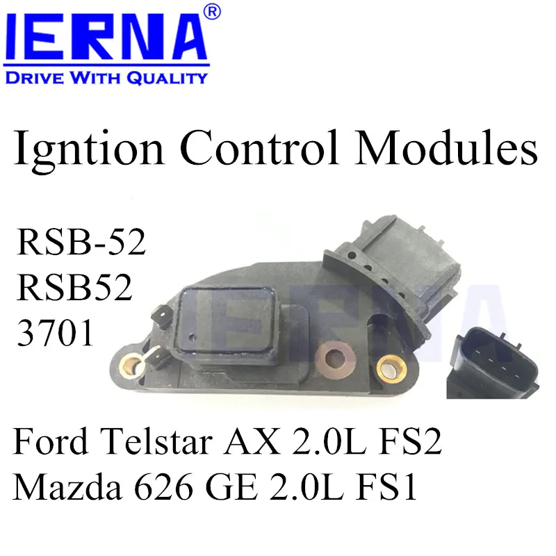 

RSB-52 RSB52 RSB 52 IERNA high quality Igntion control module for Ford Telstar AX 2.0L FS2 Mazda 626 GE 2.0L FS1 RSB-52 RSB52
