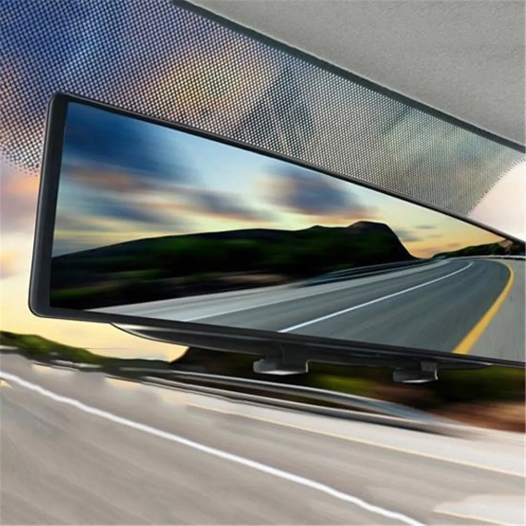 1 шт., 300 мм, противоослепляющий, широкий изгиб, внутренний зажим, на зеркало заднего вида, универсальный автомобильный Грузовик, автомобильный эндоскоп, детское зеркало заднего вида