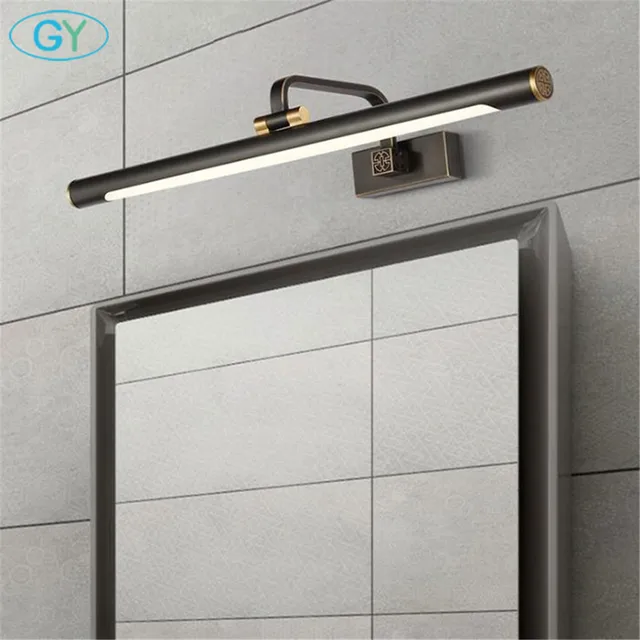 $US $59.99  2020 New matte black led vanity lights 4000K 9W 11W 15W led bathroom mirror front lamp L43cm L57cm 