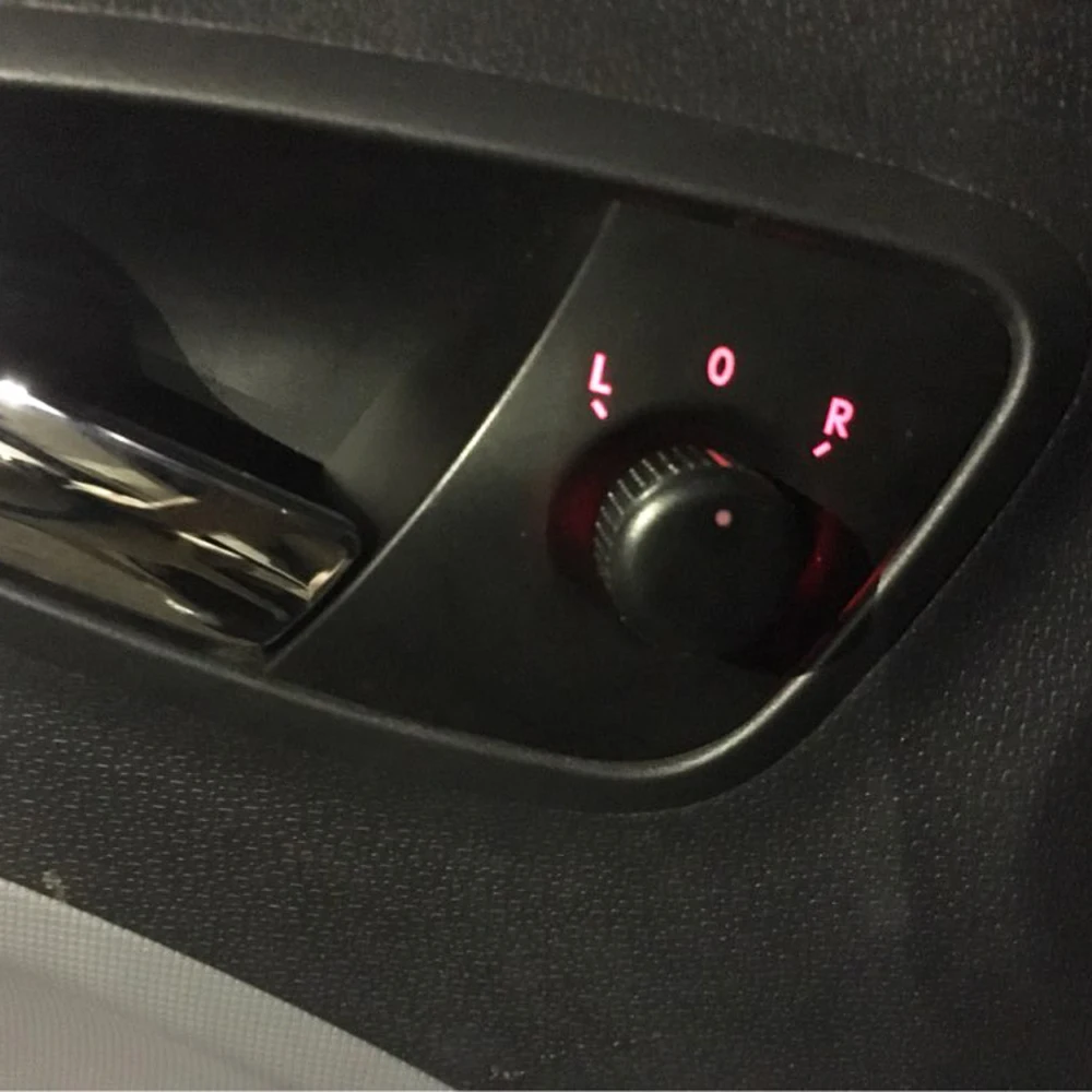 Perilla de interruptor de ajuste de espejo lateral Exterior para coche, accesorio para VW Seat Ibiza 2009-2015 6J1 959 565 6J1959565, novedad
