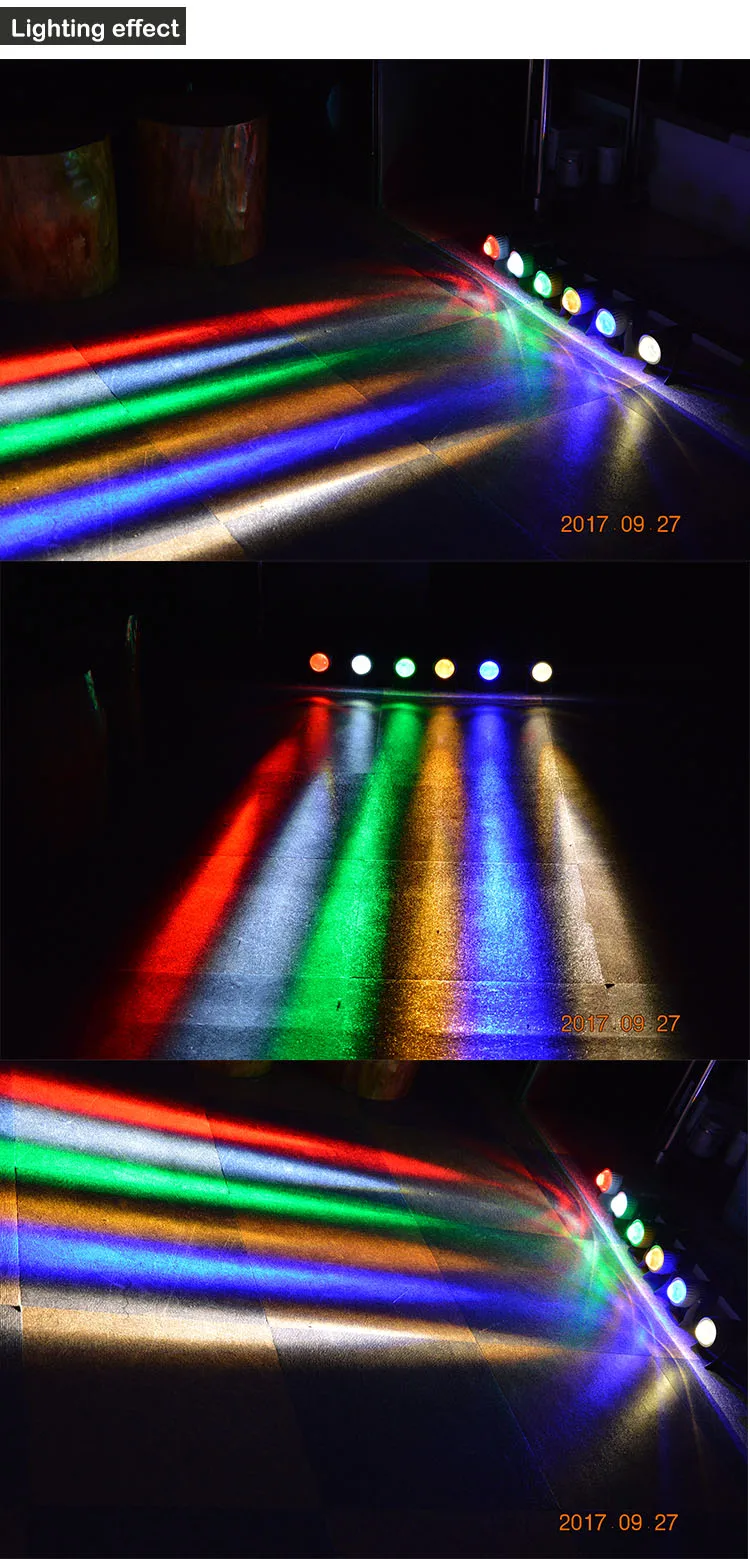 Открытый водонепроницаемый IP65 свет пятна с 6 видов цветов прожектор Светодиодный прожектор для Садовый светильник путь освещения