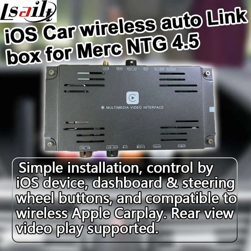 Беспроводная Автомобильная Игровая приставка для Mercedes benz NTG 4 5 A B C E GLK ML command & auido20