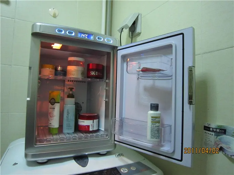 mini fridge Latest Cosmetic Cooler, Cosmetic Storage boxes