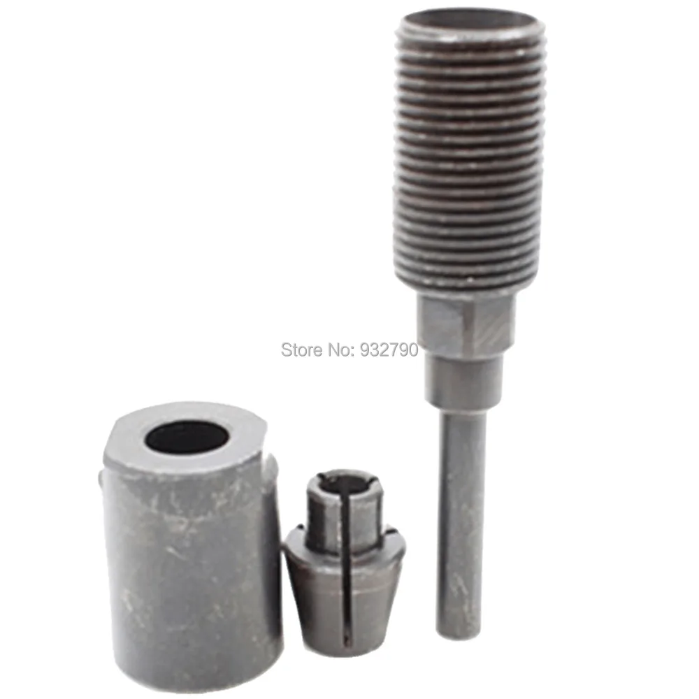 Router Collet Chuck Extension for 1/4" Collets 1/4" Shank Milling