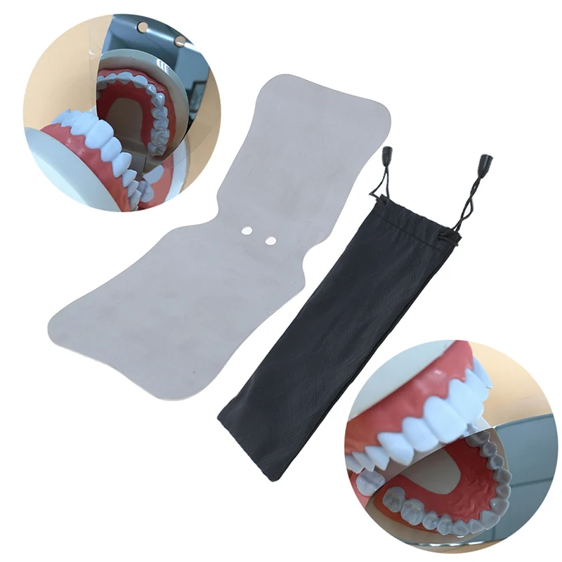 

1Pcs Double-faced Glass Mirror With Storage Bag Dentist Tool Material Dental Orthodontic Intraoral Photographic Reflector Mirror