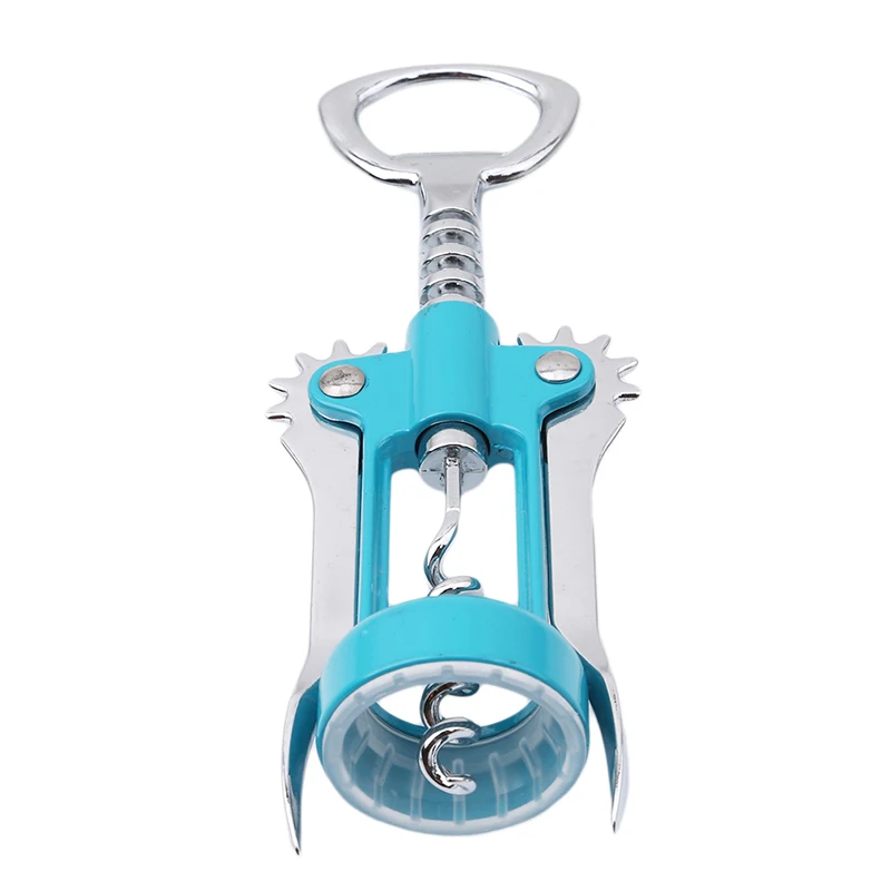 

Stainless Steel Bottle Opener Waiter Metal Red Wine Opener Corkscrew Bottle Handle Bottle Pumps Corkscrews Cork Out Tool 976585