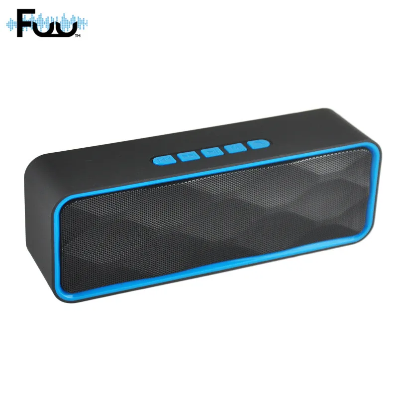 FUU Outdoor Wireless Bluetooth Subwoofer Mini Speaker Portable Stereo