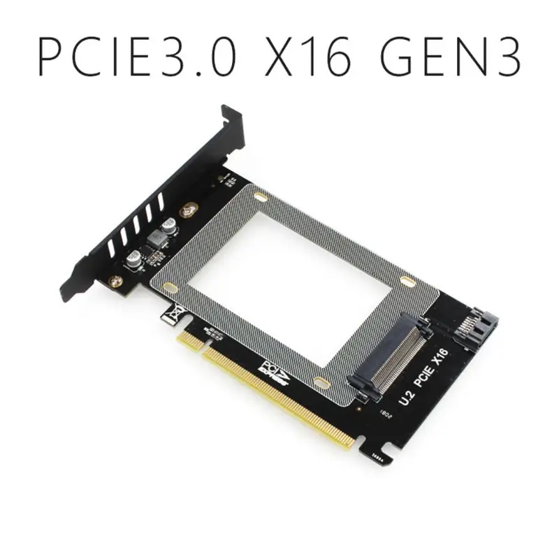 Полный скоростной NVMe SSD PCIE PCI Express 3 0 X16 в U.2 адаптер конвертер карта модуль