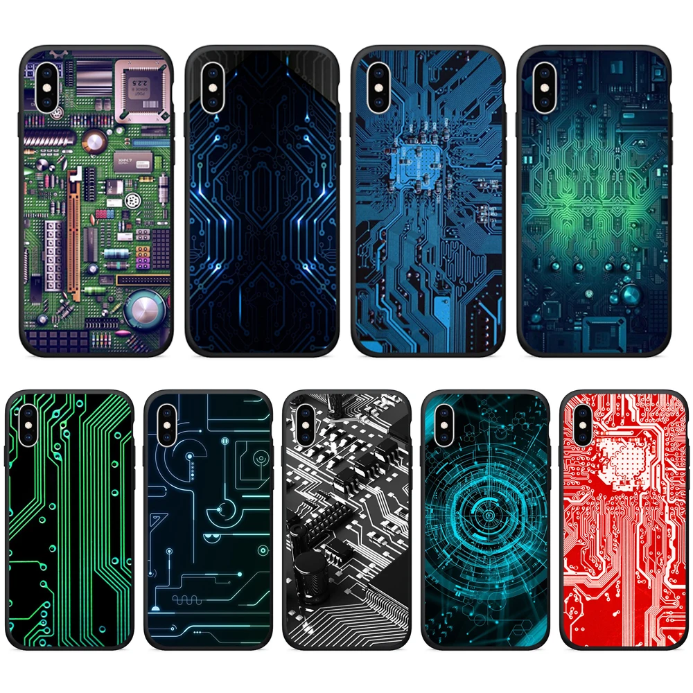 

TPU Phone Case for iPhone 7 case Silicone Phone Back Shell for 7 6s Plus 8 5s se x xr xs max Phone Cover