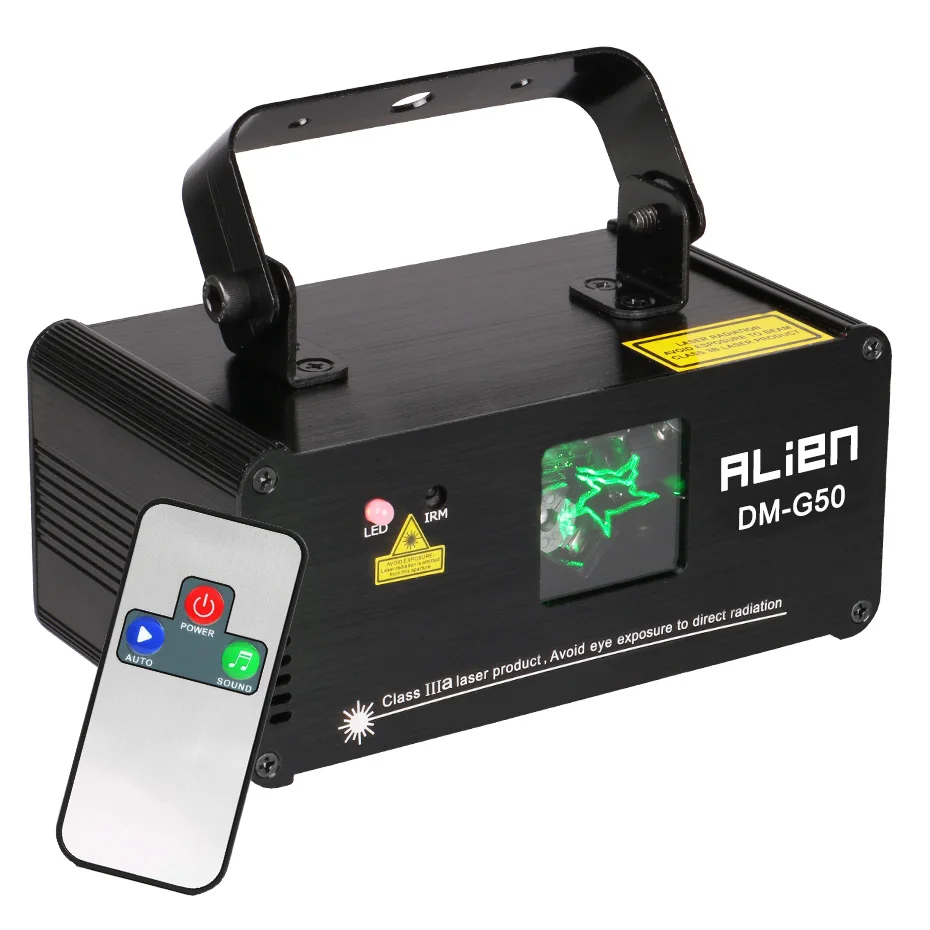 ALIEN Mini Dmx512 зеленый лазерный сценический светильник профессиональные лучи