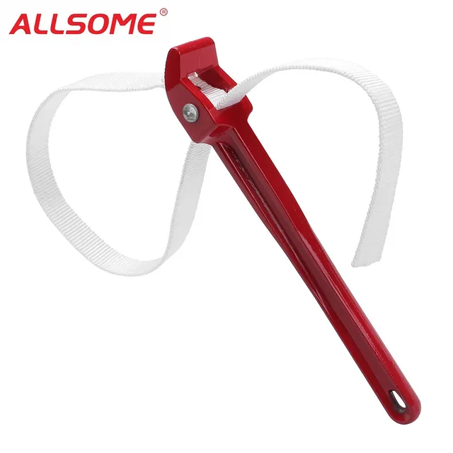 ALLSOME 12'' Oil Filter Titan Tools Strap Wrench 32 Inch Length Non