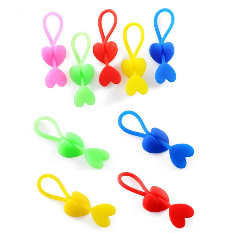 10Pcs Portable Kitchen Storage Food Snack Seal Sealing Bag Clips Sealer Clamp Tool Silicone Home Food Close Clip #25j10 (10)