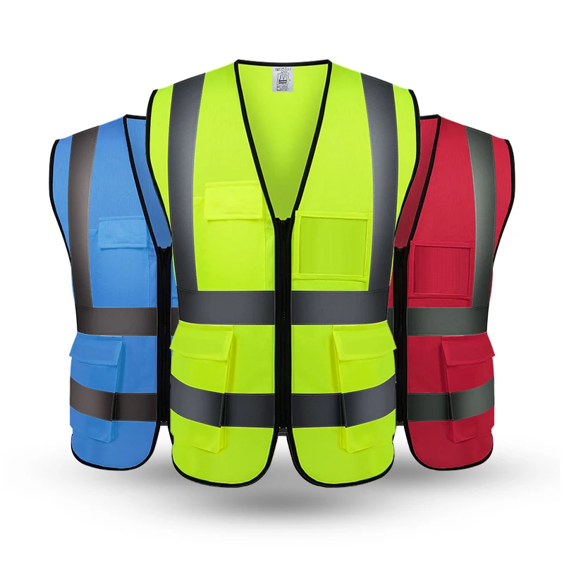 Motorcycle Jacket Reflective Vest Safety High Visibility Chaleco ...