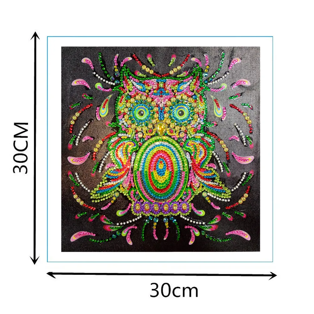 Алмазная картина особой формы Павлин бабочка Лев животный узор DIY 5D частичная дрель наборы для вышивки крестиком Кристалл искусство