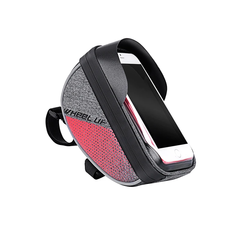 

Bicycle Bike Cycling Front Tube Handlebar Bag Waterproof 6inch Mobile Phone