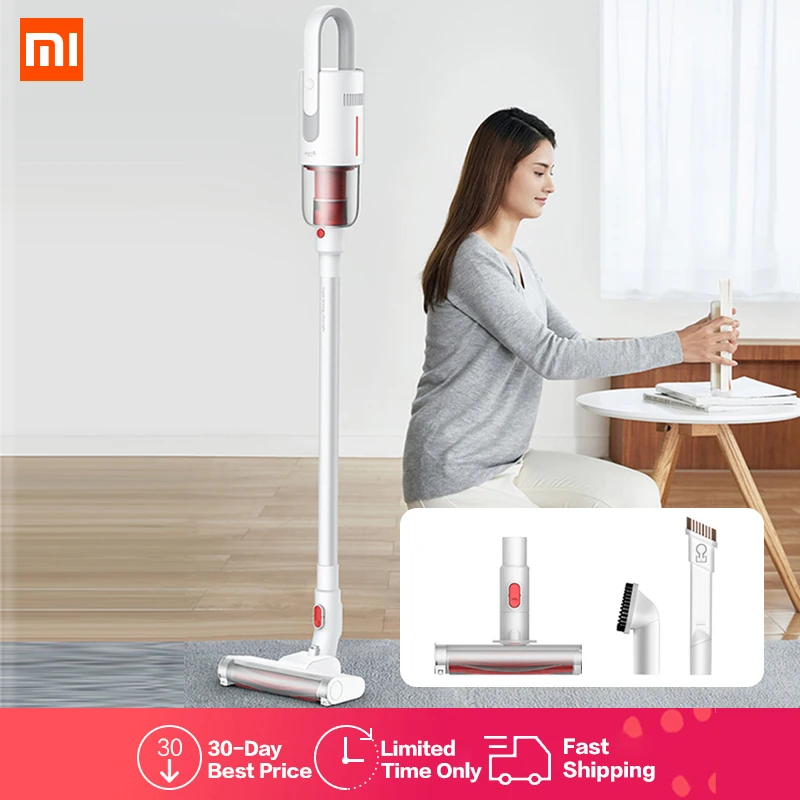 Xiaomi Deerma VC20S пылесос автоматический вертикальный Ручной беспроводной карандаш