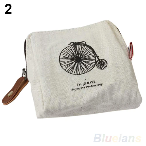 Us 0 66 47 Off Women Canvas Anese Coin Purse Zipper Lady Cash Card Holder Mini Wallet Little S Purses Keyring Clutch Bag In From