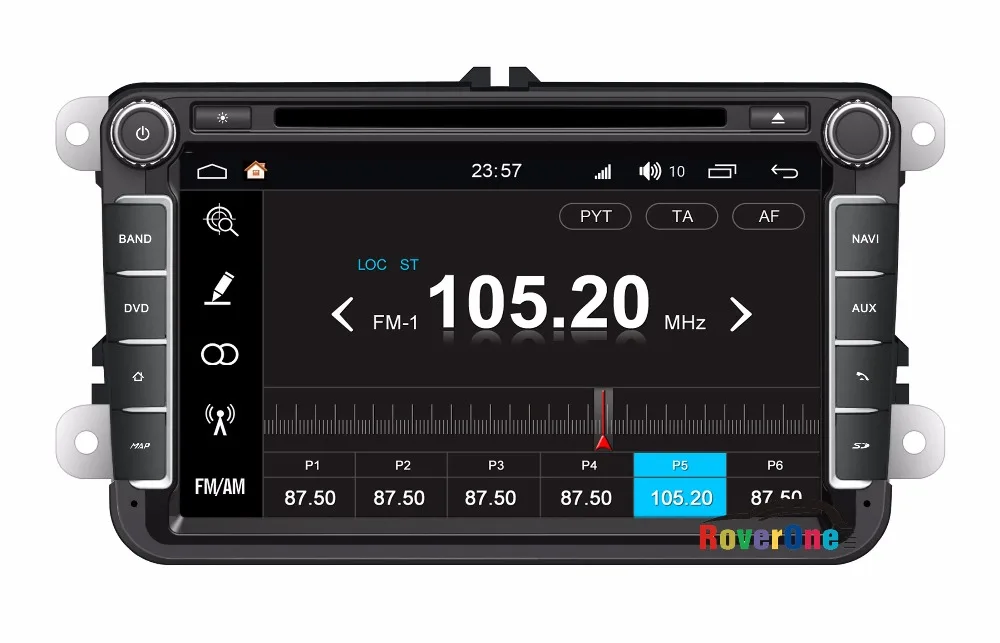 Cheap For Skoda Roomster For Seat Alhambra Android 7.1 Autoradio Car DVD Radio GPS Navigation Sat Navi Bluetooth Media Player S190 8