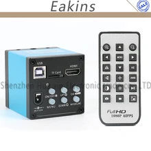 20MP 1080P 60fps HDMI USB промышленный монокулярный микроскоп камера видео запись ИК пульт дистанционного управления для ремонта мобильного телефона