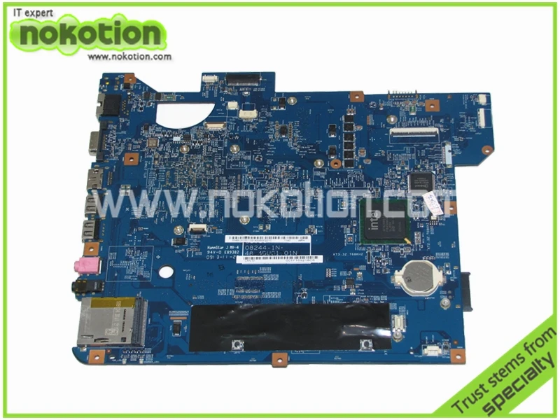 

NOKOTION 554BU01031 48.4BU01.01N Lapop motherboard for Gateway NV54 Intel PM45 DDR2 graphics Mainboard