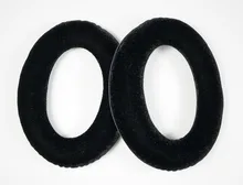 Replacement flannelette EarPads for Sennheiser PXC350 PXC450 HD380 pro HME95 HMEC250 pc350 headphones earmuffes cushion 
