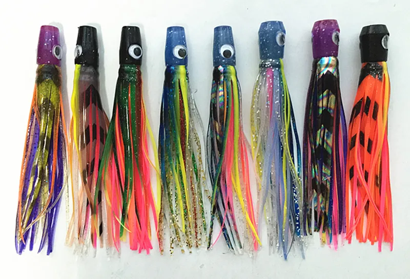 6 inch Octopus Skirt Bait Fishing Lure Marlin Bait Fishing