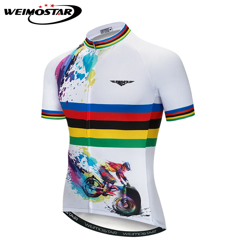 Weimostar Мужская велосипедная майка летняя MTB Джерси ropa ciclismo одежда