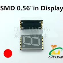 0,5" 0.56in SMD цифровая трубка красный 1 цифра светодиодный модуль дисплея 0,56 дюймов 7 сегментный 3 цифровой светодиодный дисплей