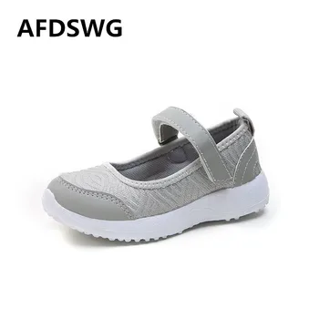 

AFDSWG spring and autumn gray breathable childrens shoes girls pink kids-shoes shoes princess for kids sport shoe for boys kids