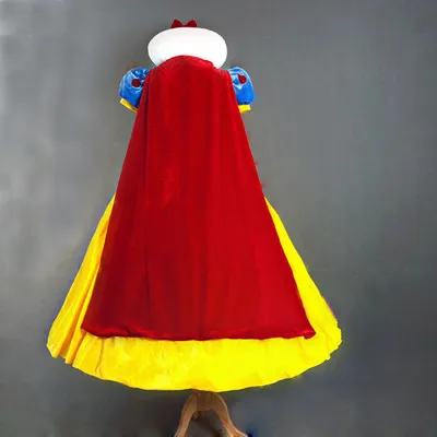 Взрослых Делюкс костюм Белоснежки сказка Снежная принцесса Косплэй нарядное платье на Хэллоуин вечерние платье XXL Made взрослых Хэллоуин Costum