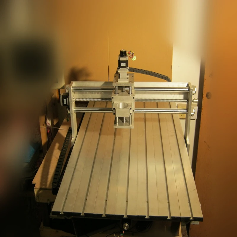 CNC рамка 6090 гравер фрезерный станок DIY 6090 с шаговым мотором шариковый винт для ЧПУ 9060 деревообрабатывающая зона 600X900X100 мм