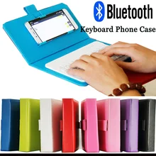 Phone Case With Bluetooth Wireless Mini Keyboard For Universal Iphone 6 Android Tablet Mobile Phone Cover