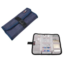 Многофункциональная сумка в рулоне для передачи данных, сумка для наушников, сумка для путешествий, портативная M 12*23 см