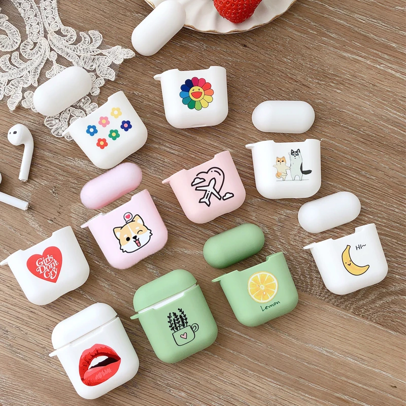 Милый мультяшный собачий щенок Шиба ину Мягкий чехол из ТПУ для Apple Airpods 1 2 Модные