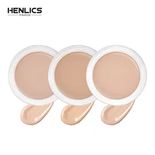 

HENLICS Naked Makeup Concealer Primer cream Contour Palette Isolation Block Defect Gel Cover Pore Blemish Balm Make Up Base