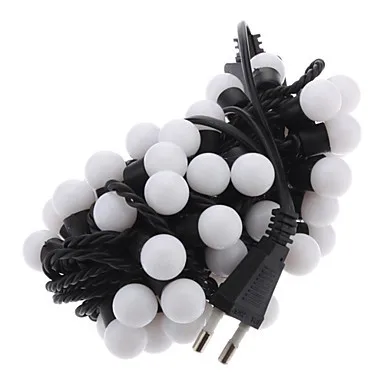 Cotton Ball LED String Light Fairy Christmas Lights Decoration Holiday Party ,5M AC110V/220V Free Shipping Cotton Ball LED String Light Fairy Christmas Lights Decoration Holiday Party ,5M AC110V/220V Free Shipping