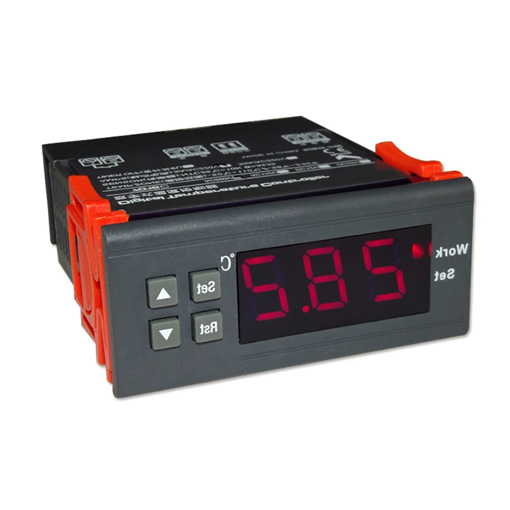 

Digital Cool Heat temp Thermostat Thermometer Temperature Controller W7016C
