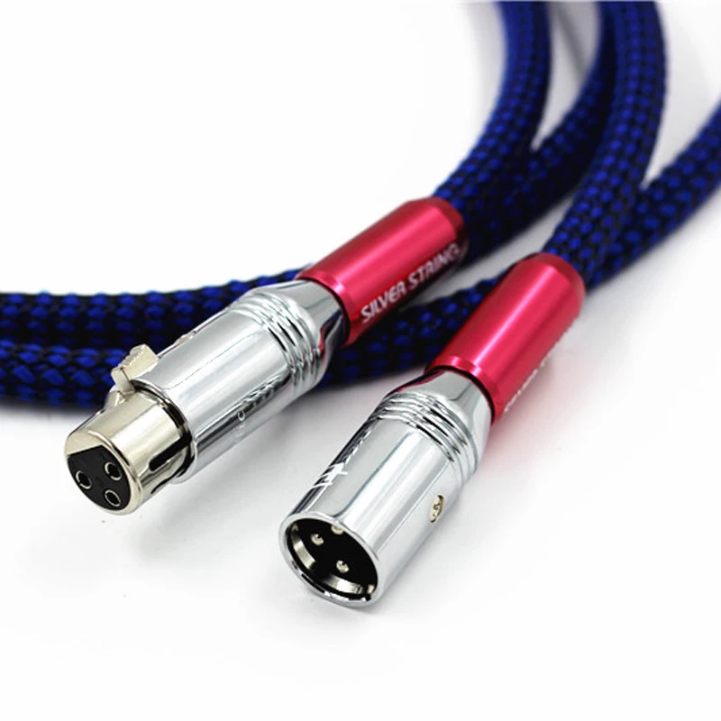 YTER G5 SQ 88B OCC посеребренный аудио кабель для соединения RCA с жит разъемом|rca cable|audio
