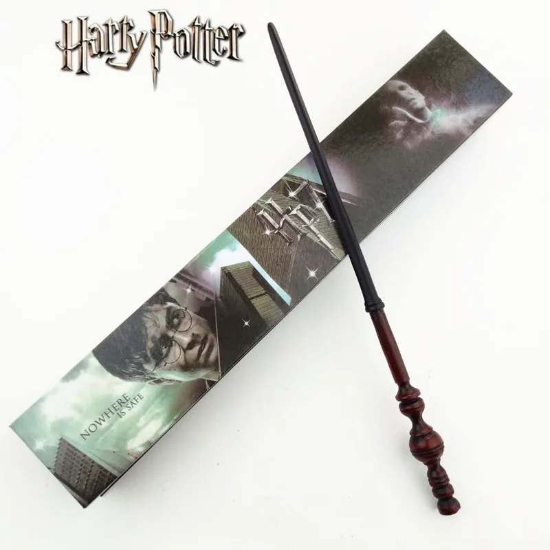

Cosplay Minerva McGonagall Play Magical Magic Wand Gift In Box Metal Core harri Potter Magical Wand