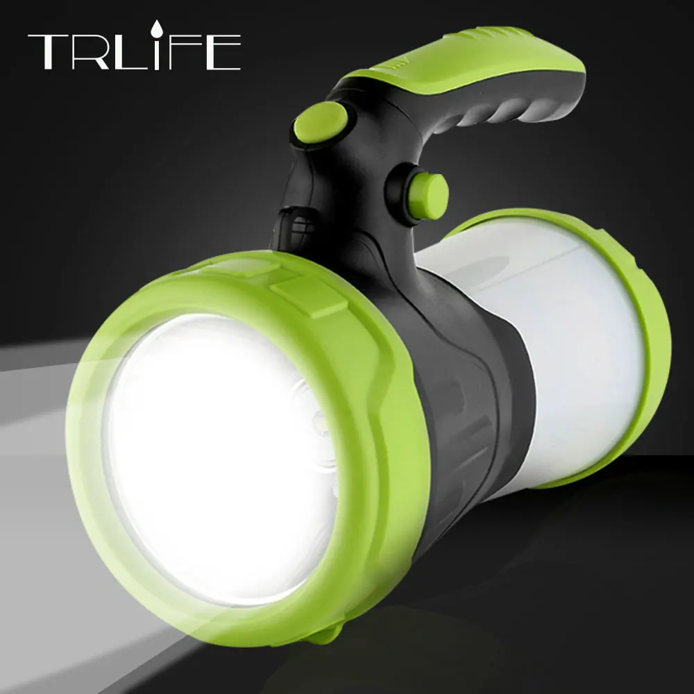 High power Built in 2*26650 6000mAh Led Flashlight Lamp torch portable