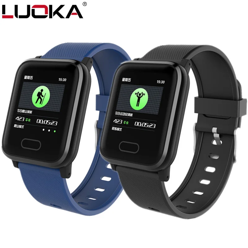

Smart Bracelet HI16 Blood Pressure Smart Band Heart Rate Monitor Sport Fitness Tracker IP67 Waterproof Smart Wristband Watch