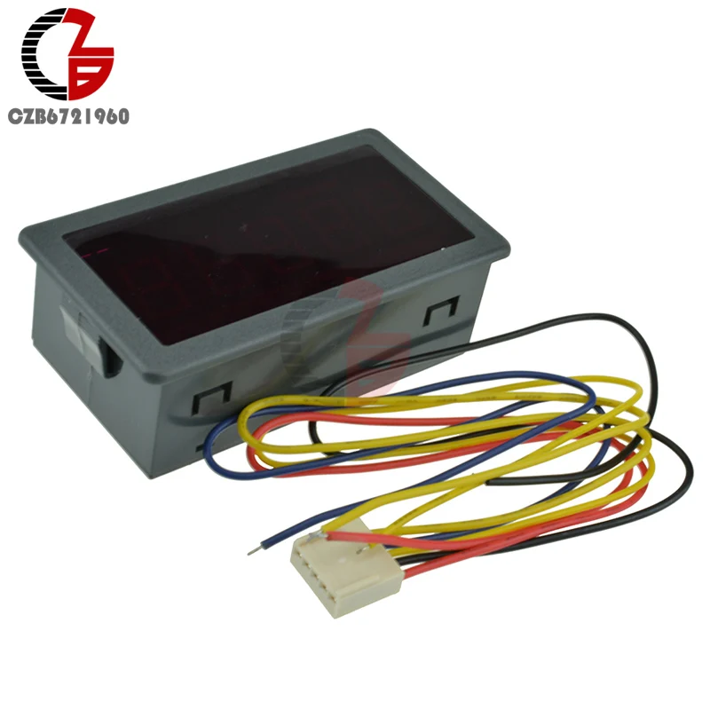 

High Accuracy DC 12-24V 0.56" Digital RED LED Display Reversible Counter, Meter Count, Timer Timing Three Function With Cables