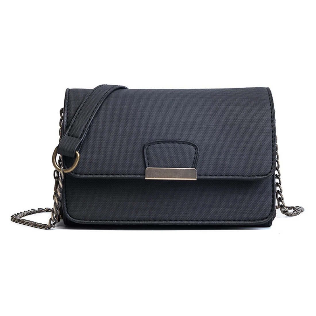 

Luxury Quality Solid Small Crossbody Bag Vintage Pu Leather Single Shoulder Bag Lady Chic Cover Flap Messenger Bags Female