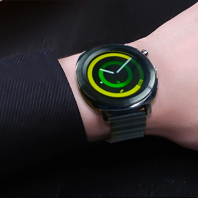 Ремешок для часов Huawei Watch 2 спортивный кожаный магнитный браслет 20 22 мм ремешок