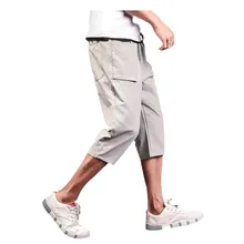 Новые летние свободные шорты из хлопка с пенькой для молодых мужчин, летние мужские шорты для отдыха