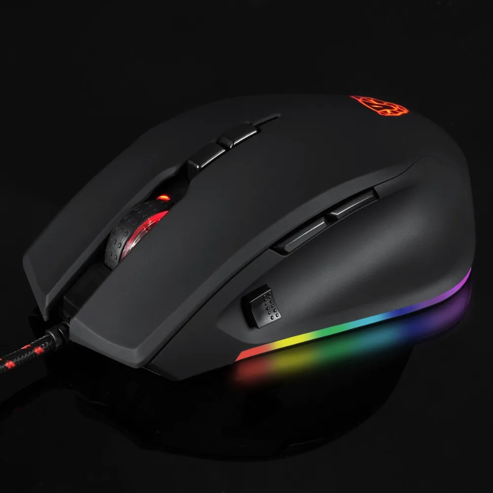 mouse usb computador wried gamer óptico led